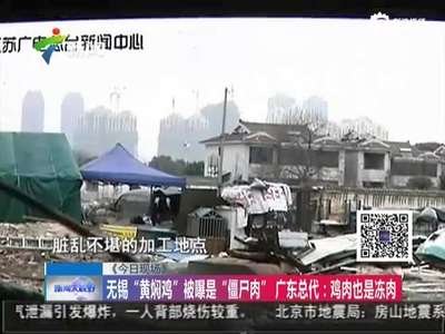 [视频]黄焖鸡被曝用“僵尸肉” 广东总代：鸡肉是冻肉
