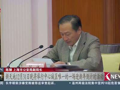[视频]上海：2017年元旦期间 外滩不举办迎新活动