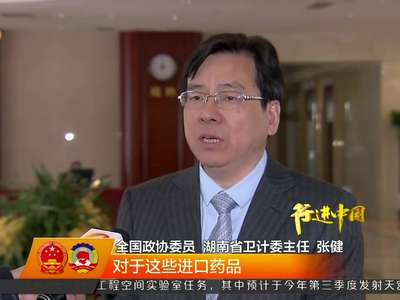 张健：建议将湖南纳入国家第二批医疗改革综合试点省