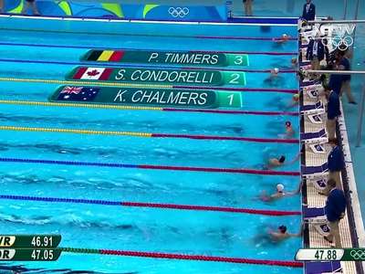 [视频]宁泽涛无缘100自决赛