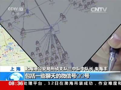 [视频]上海港警方破获系列电信诈骗案