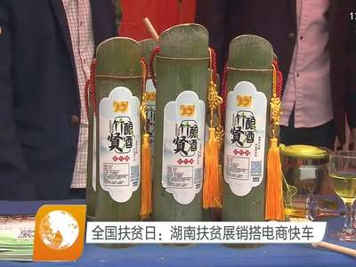 全国扶贫日：湖南扶贫展销搭电商快车