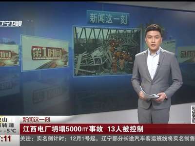 [视频]江西电厂坍塌5000平方米事故 13人被控制