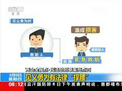 [视频]两会全视点：民法总则草案提请审议