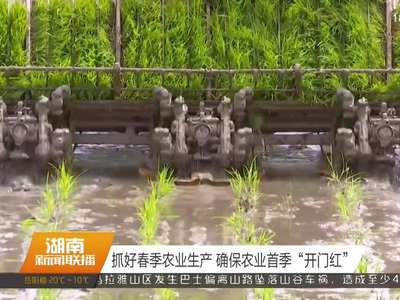 抓好春季农业生产 确保农业首季“开门红”