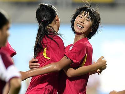 中国U15女足5-0夺冠 中国足球首夺奥运冠军
