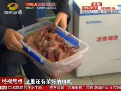 长沙林业局查处“餐馆野生动物园”